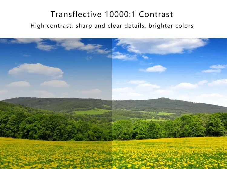 1.4'' OLED 400x400 Circular Screen contrast ratio