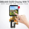 1.78 inch AMOLED Smartwatch Display description