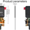 1.78 inch AMOLED Smartwatch Display parameters