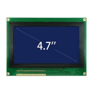 240x128 Graphic LCD Arduino Display Module blue screen