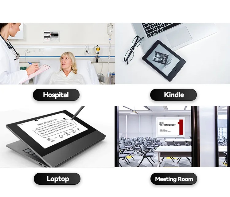 E-ink display uses and applications